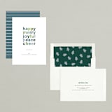 "Colorful Holiday" - Holiday Cards in Frozen by Shari Margolin - Assembled
