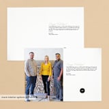 "Pastoral Canvas" - Holiday Cards in Seagrass by Hooray Creative - Interior Options