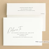 "Pastoral Canvas" - Holiday Cards in Seagrass by Hooray Creative - FREE Recipient Addressing