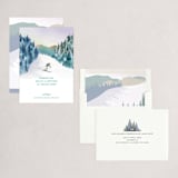 "A Good Turn" - Holiday Cards in Blueberry by Shannon - Assembled