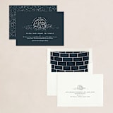 "Igloo Home" - Holiday Cards in Midnight by Amy Payne - Assembled