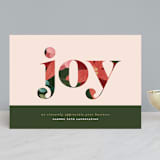 "garden joy" - Holiday Cards in Wreath by Susan Zinader - Front