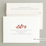 "handwritten note" - Holiday Cards in Snow by Morgan Kendall - FREE Recipient Addressing