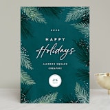 "Seasonal Foliage" - Holiday Cards in Evergreen by Hooray Creative - Front