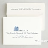 "Holidays in the City" - Holiday Cards in Snow by Laura Mitchell - FREE Recipient Addressing