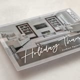 "Holiday Thanks!" - Holiday Cards in Snow by Pine Street Creative - Detail