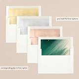"Christmas tree" - Holiday Cards in Eggnog by Roopali - Envelope Liners