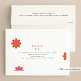 "Modern Retro Holiday" - Holiday Cards in Fuchsia by Nazia Hyder - FREE Recipient Addressing
