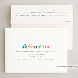 "Colorful Grateful" - Holiday Cards in Cobalt by Genna Blackburn - FREE Recipient Addressing