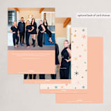 "Computer Years" - Holiday Cards in Ivory by Amy Payne - Back of Card Options