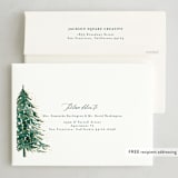 "Midnight Tree" - Holiday Cards in Pine by frau brandt - FREE Recipient Addressing