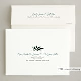 "Winter Botanical Frame" - Holiday Cards in Midnight by Randi Cirelli - FREE Recipient Addressing