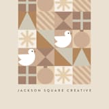 "domino" - Holiday Cards in Golden by Amy Kross - Detail