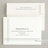 "Type Cheer" - Holiday Cards in Cream by Megan Cash - FREE Recipient Addressing