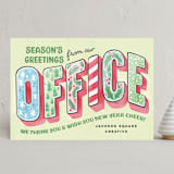 "Vintage Postcard" - Holiday Cards in Mint by Jessie Steury - Front