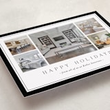 "Festive Trim" - Holiday Cards in Midnight by Amy Kross - Detail