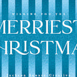 "Shimmers" - Holiday Cards in Wintermint by Vivian Yiwing - Detail