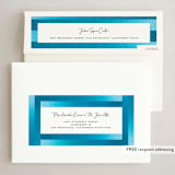 "Shimmers" - Holiday Cards in Wintermint by Vivian Yiwing - FREE Recipient Addressing