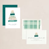 "Tree Stack" - Holiday Cards in Mist by Creo Study - Assembled