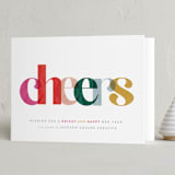 "Bright Cheers" - Holiday Cards in Festive by Robert and Stella - Folded Card