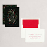 "Winter Cheers" - Holiday Cards in Forest by Kristen Smith - Assembled