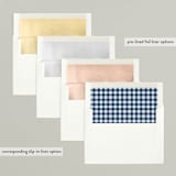 "merriest holiday wreath" - Holiday Cards in Atlantic by Karidy Walker - Envelope Liners