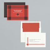 "Plaid Wishes" - Holiday Cards in Apple by Ann Gardner - Assembled