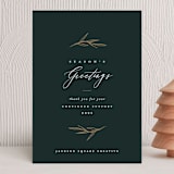 "grateful branches" - Holiday Cards in Forest by Carolyn Nicks - Front