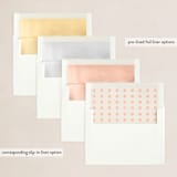"Festive Textures" - Holiday Cards in Stocking by Pixel and Hank - Envelope Liners