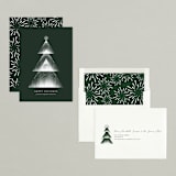 "Lights" - Holiday Cards in Deep Forest by Vivian Yiwing - Assembled