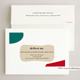 "Simply Stated" - Holiday Cards in Merry by Oma N. Ramkhelawan - FREE Recipient Addressing