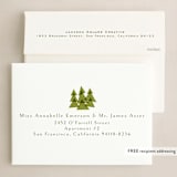 "Happy trees" - Holiday Cards in Vintage by Lea Delaveris - FREE Recipient Addressing