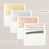 "tree of strokes" - Holiday Cards in Cherry by Creo Study - Envelope Liners