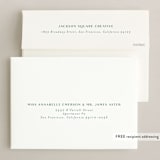 "Watercolor Trees" - Holiday Cards in Juniper by Heather Cairl - FREE Recipient Addressing