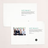 "Inbox Empty" - Holiday Cards in Mint by Kelsey Mucci - Interior Options