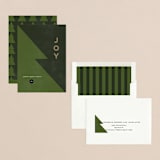 "joy tree" - Holiday Cards in Fern by Anupama - Assembled
