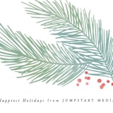 "Soft Pine" - Holiday Cards in Fir by Hooray Creative - Close-Up
