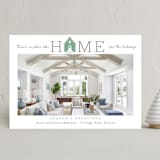 "Home for the Holidays" - Holiday Cards in Woodland Estate by Debb W - Front
