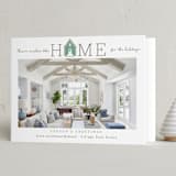 "Home for the Holidays" - Holiday Cards in Woodland Estate by Debb W - Folded Card