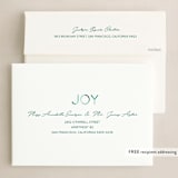 "Winter Jewel" - Holiday Cards in Juniper by Holly Whitcomb - FREE Recipient Addressing