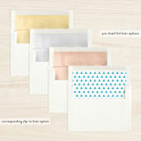 "Tools Of The Trade" - Holiday Cards in Icicle by Alaina Cherup - Envelope Liners