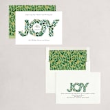 "Internal Joy" - Holiday Cards in Snow by Beth Schneider - Assembled
