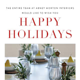 "Simple greetings" - Holiday Cards in Holly Berry by Sara Hicks Malone - Close-Up