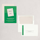 "Same Page" - Holiday Cards in Spruce by Shannon Kohn - Assembled