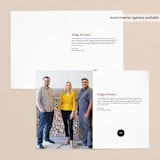 "Modern Thanks" - Holiday Cards in Crimson by Mansi Verma - Interior Options