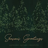"Evergreens" - Holiday Cards in Fir by Tennie and Co. - Close-Up