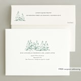 "Evergreens" - Holiday Cards in Fir by Tennie and Co. - FREE Recipient Addressing
