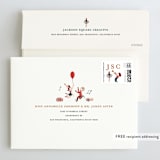 "A Blast" - Holiday Cards in Candy Cane by Vivian Yiwing - FREE Recipient Addressing