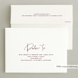 "Thanks & Joy" - Holiday Cards in Cardinal by fatfatin - FREE Recipient Addressing