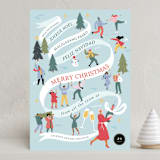 "ribambelle" - Holiday Cards in Ice by Leia Matt - Front